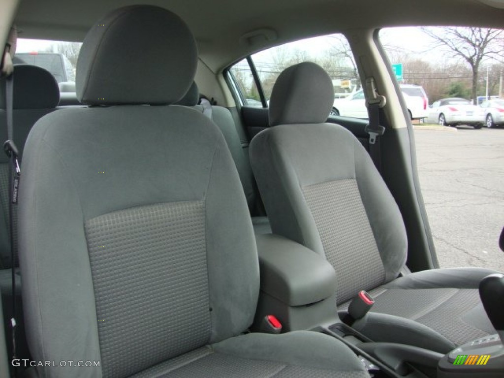 2008 Sentra 2.0 S - Fresh Powder White / Charcoal/Steel photo #23