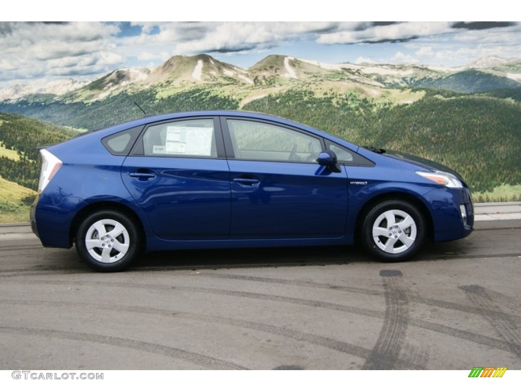 Blue Ribbon Metallic 2011 Toyota Prius Hybrid II Exterior Photo #58482072