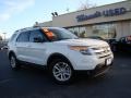 2011 White Suede Ford Explorer XLT  photo #35