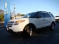 2011 White Suede Ford Explorer XLT  photo #36