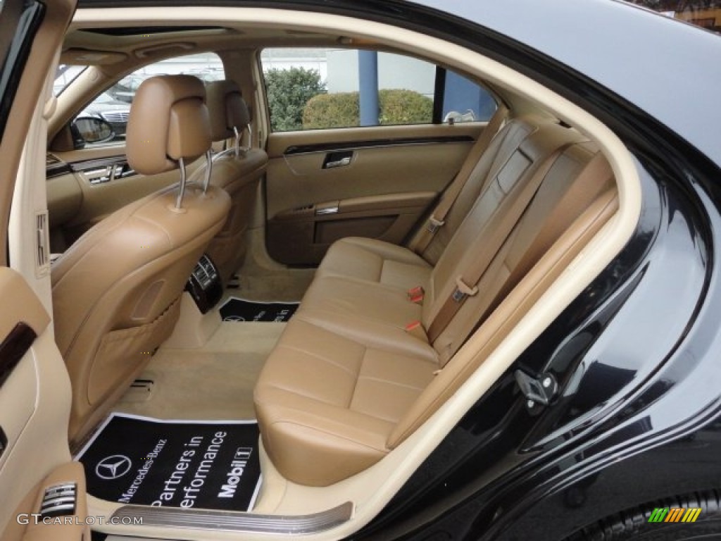 Cashmere/Savanna Interior 2008 Mercedes-Benz S 550 4Matic Sedan Photo #58484090