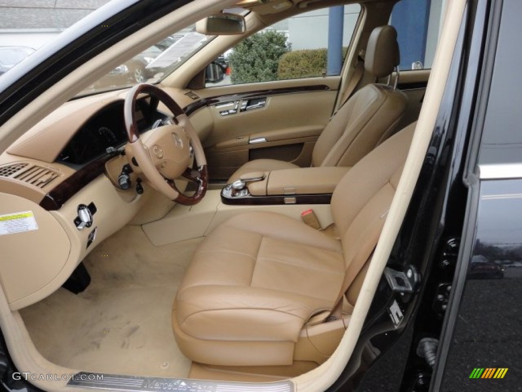 Cashmere/Savanna Interior 2008 Mercedes-Benz S 550 4Matic Sedan Photo #58484106
