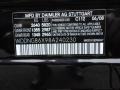112: Majestic Black Metallic 2008 Mercedes-Benz S 550 4Matic Sedan Color Code