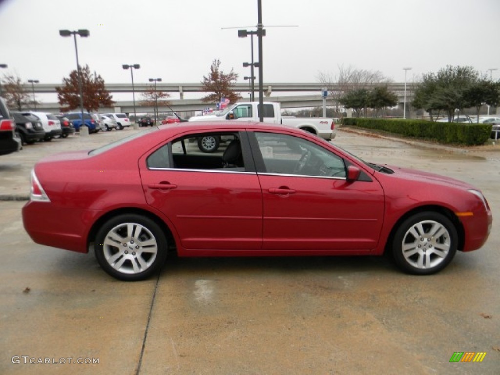 Redfire Metallic 2009 Ford Fusion SEL V6 AWD Exterior Photo #58484331