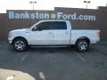 2011 White Platinum Metallic Tri-Coat Ford F150 Lariat SuperCrew  photo #5