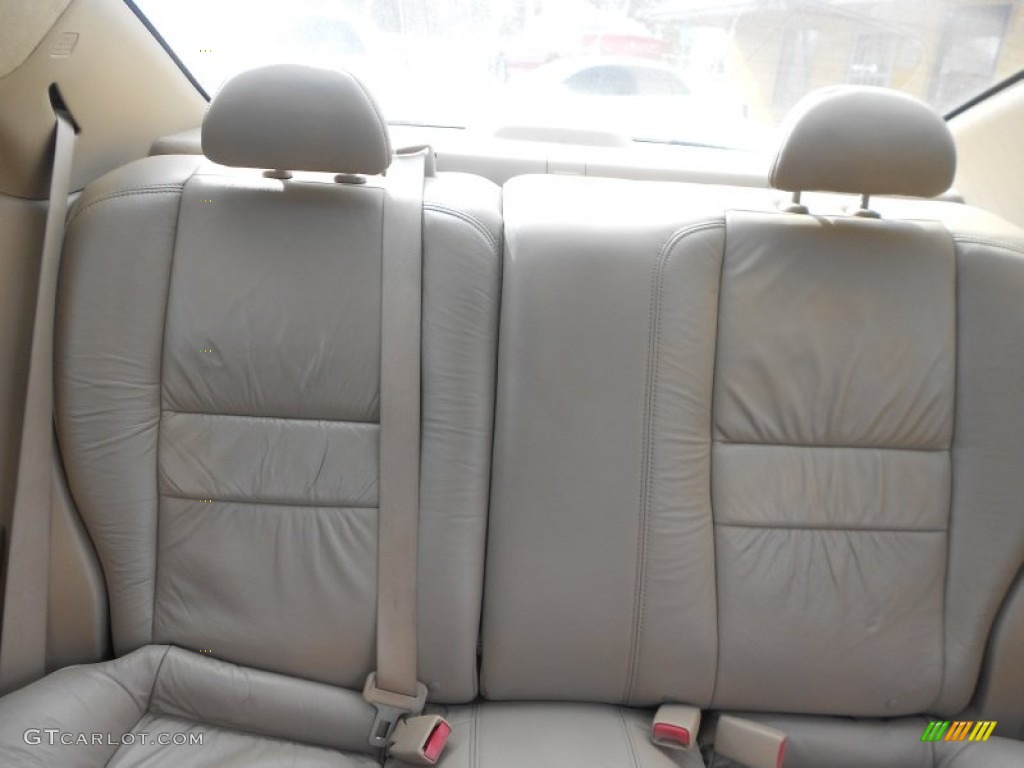 2003 Accord EX V6 Coupe - Taffeta White / Ivory photo #10