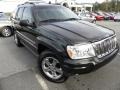 2004 Brillant Black Crystal Pearl Jeep Grand Cherokee Overland 4x4  photo #1