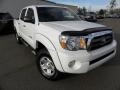 2010 Super White Toyota Tacoma V6 SR5 Double Cab 4x4  photo #1