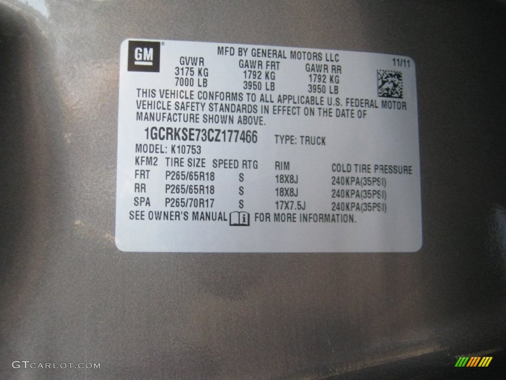 2012 Silverado 1500 LT Extended Cab 4x4 - Mocha Steel Metallic / Light Titanium/Dark Titanium photo #27