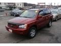 2002 Sundown Red Pearl Toyota Highlander 4WD  photo #1