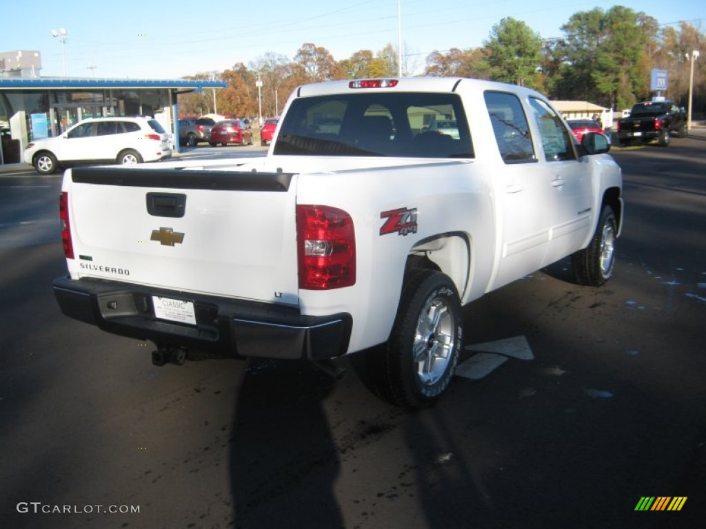 2012 Silverado 1500 LT Crew Cab 4x4 - Summit White / Light Titanium/Dark Titanium photo #5