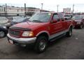 Bright Red 2001 Ford F150 XLT SuperCab 4x4