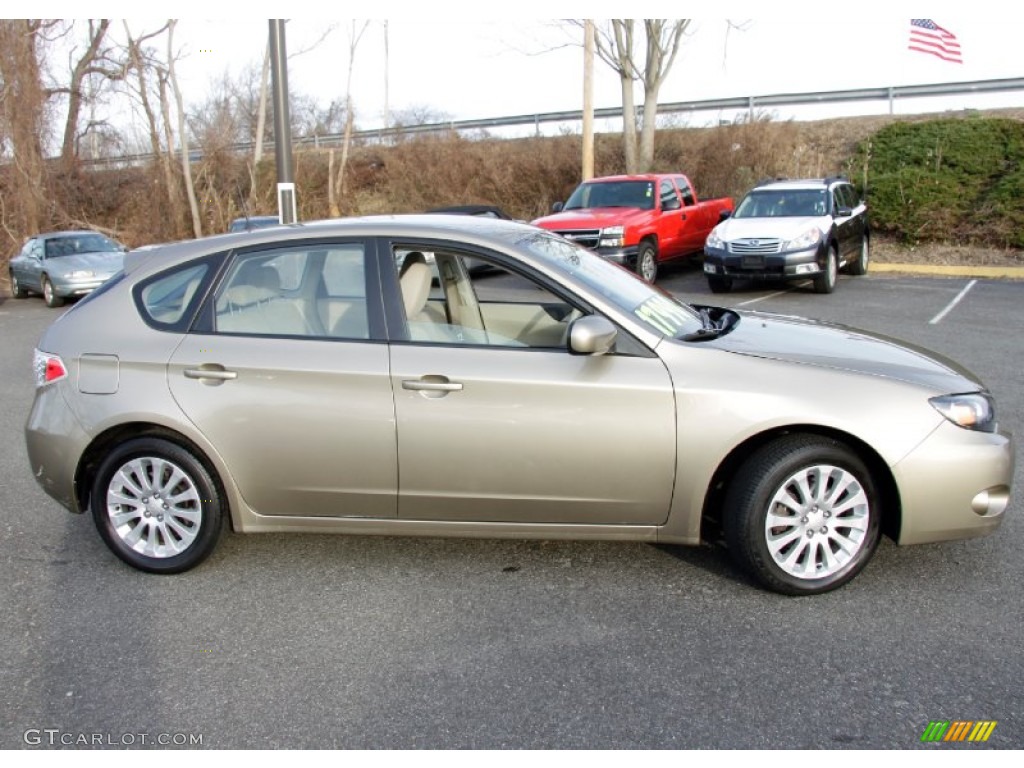 Topaz Gold Metallic 2008 Subaru Impreza 2.5i Wagon Exterior Photo #58488367