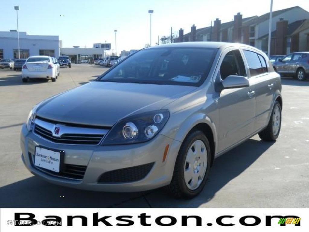 2008 Astra XE Sedan - Silver Sand / Charcoal photo #1