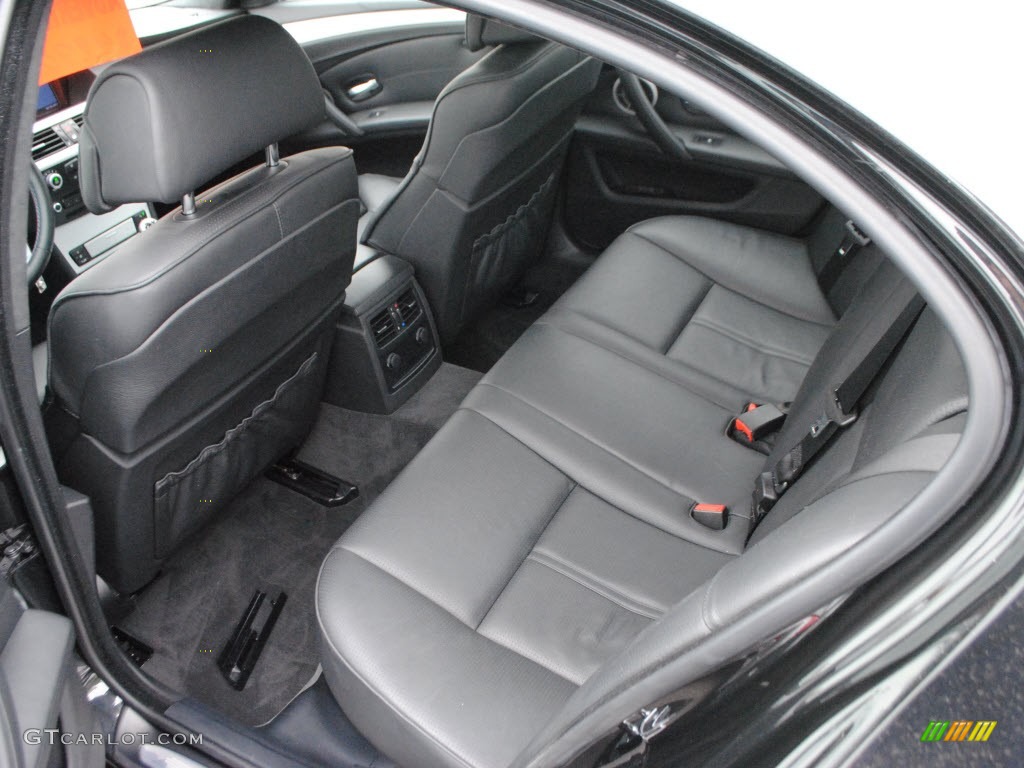 Black Interior 2008 BMW M5 Sedan Photo #58490458