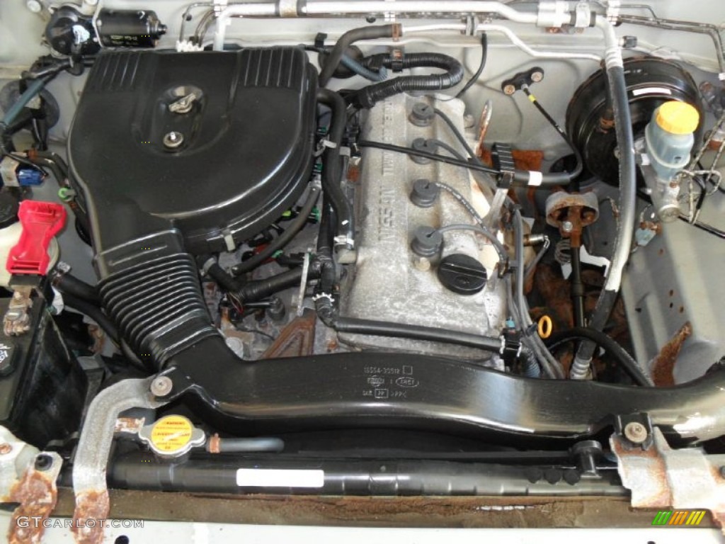 2002 Nissan Frontier XE King Cab Engine Photos
