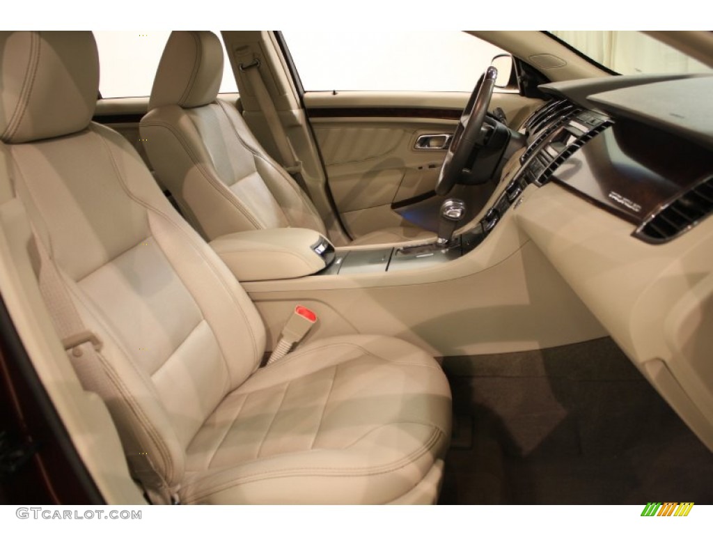 2010 Taurus Limited - Cinnamon Red Metallic / Light Stone photo #11