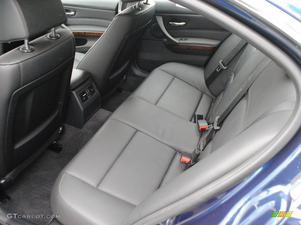 2011 3 Series 335i Sedan - Deep Sea Blue Metallic / Black photo #12