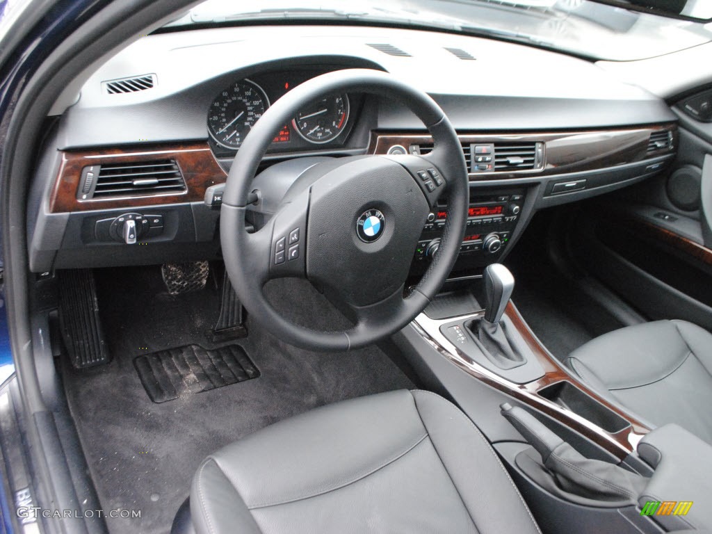 2011 3 Series 335i Sedan - Deep Sea Blue Metallic / Black photo #15