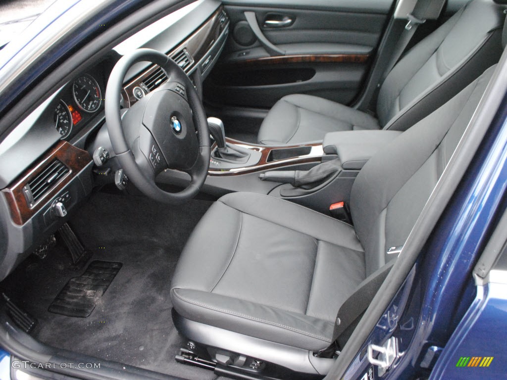 2011 3 Series 335i Sedan - Deep Sea Blue Metallic / Black photo #16