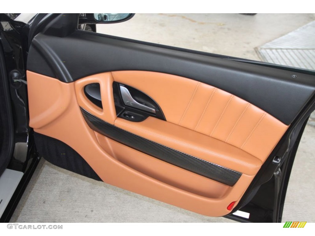 2007 Maserati Quattroporte Sport GT DuoSelect Cuoio Door Panel Photo #58491615