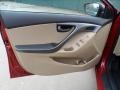 Beige Door Panel Photo for 2012 Hyundai Elantra #58492153