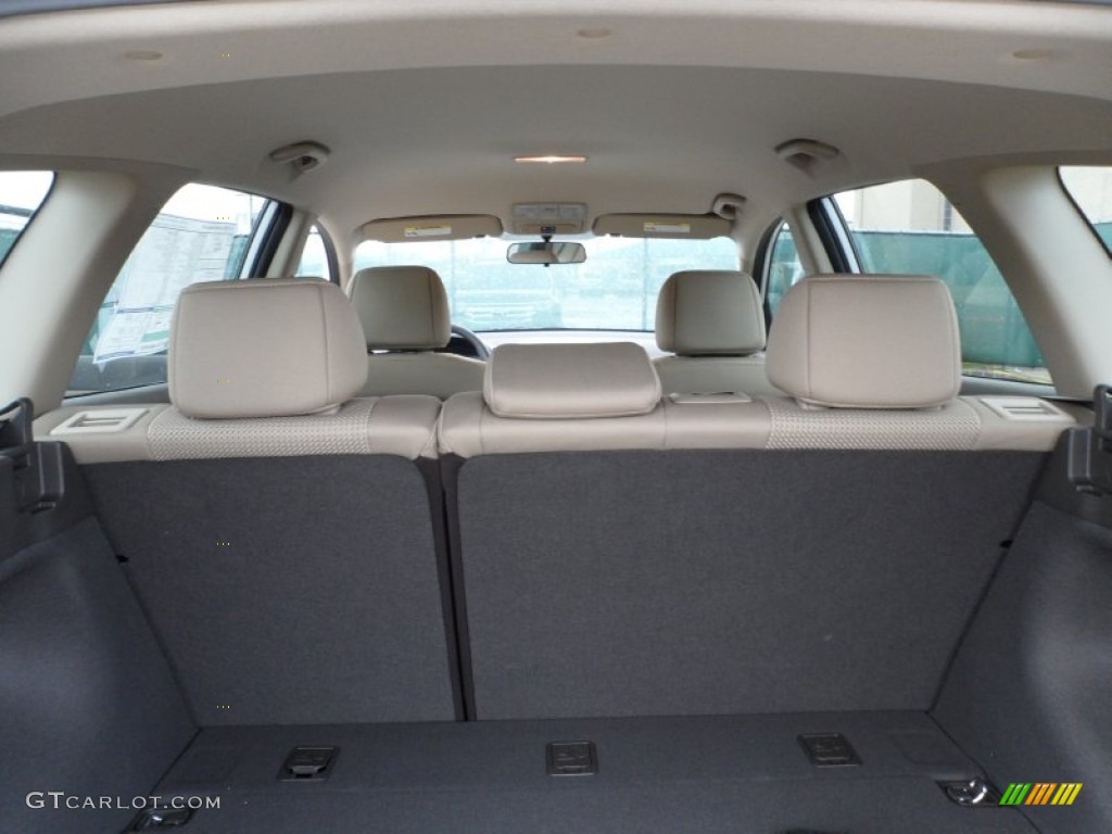 2012 Elantra GLS Touring - Polar White / Beige photo #21