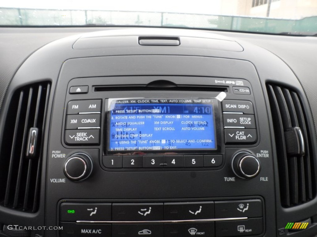 2012 Elantra GLS Touring - Polar White / Beige photo #28