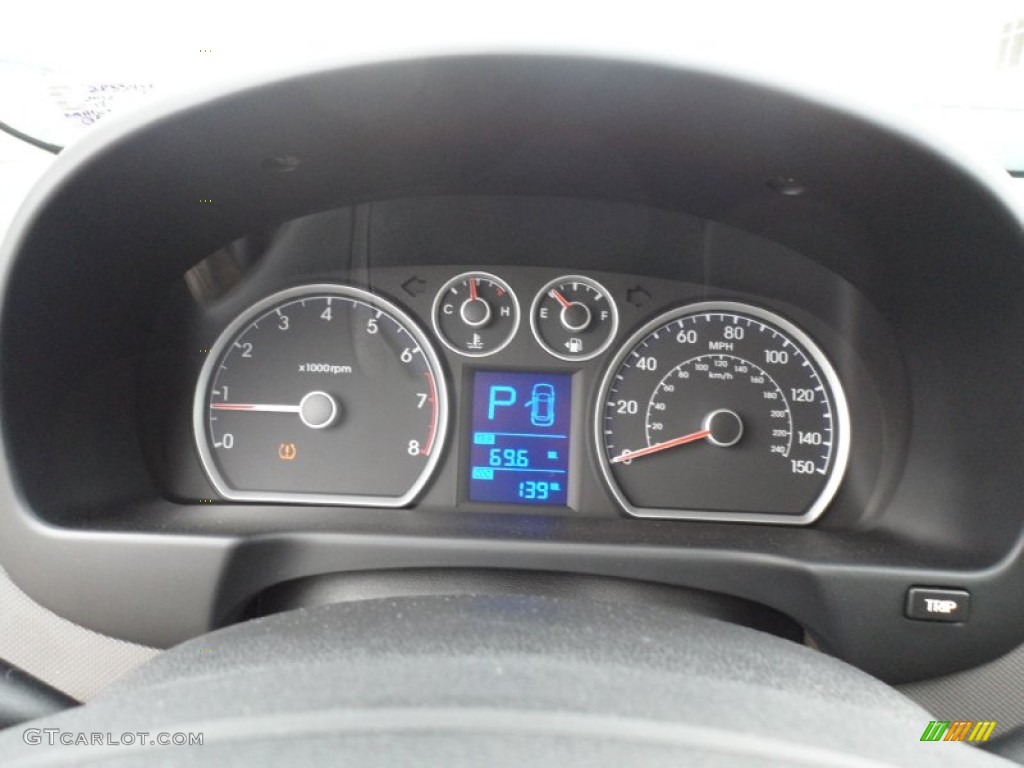 2012 Hyundai Elantra GLS Touring Gauges Photo #58492810