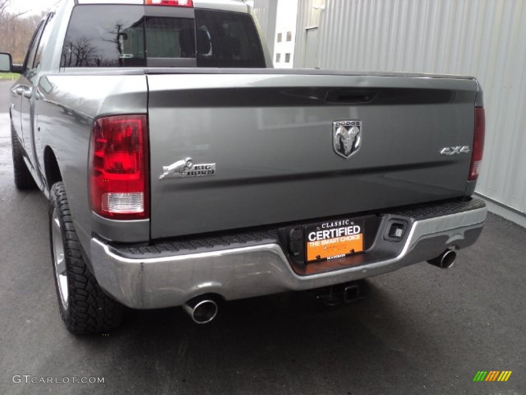 2010 Ram 1500 Big Horn Quad Cab 4x4 - Mineral Gray Metallic / Dark Slate/Medium Graystone photo #4