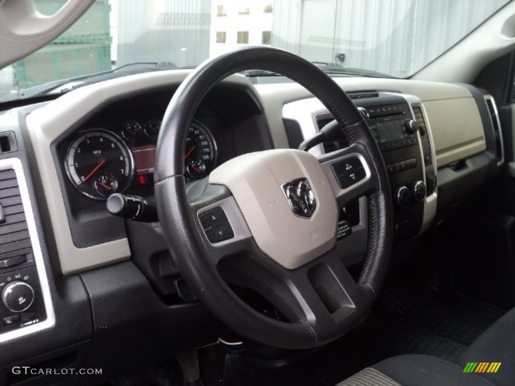 2010 Ram 1500 Big Horn Quad Cab 4x4 - Mineral Gray Metallic / Dark Slate/Medium Graystone photo #10