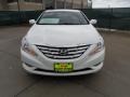 2012 Shimmering White Hyundai Sonata SE  photo #8