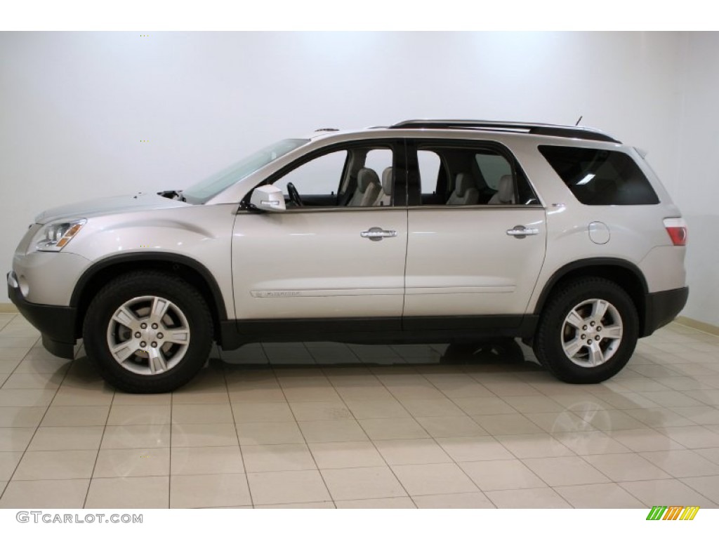 2007 Acadia SLT - Liquid Silver Metallic / Titanium photo #4