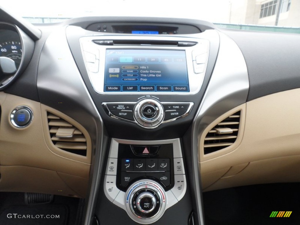 2012 Elantra Limited - Desert Bronze / Beige photo #27