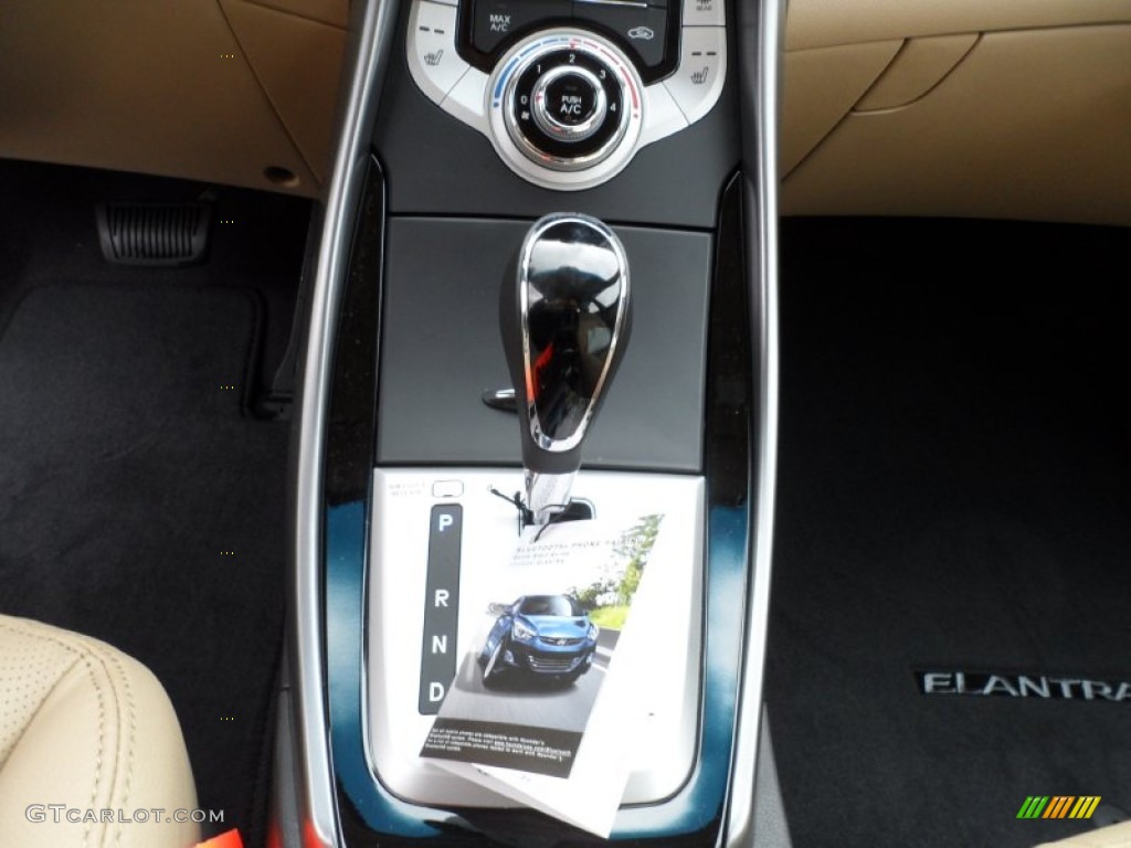 2012 Elantra Limited - Desert Bronze / Beige photo #30