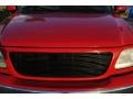 2002 Bright Red Ford F150 Lariat SuperCrew 4x4  photo #12