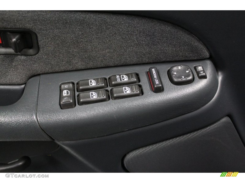 2002 Silverado 2500 LS Crew Cab 4x4 - Onyx Black / Medium Gray photo #47