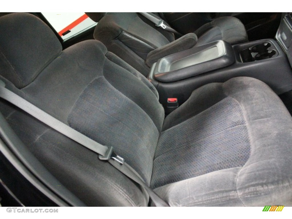2002 Silverado 2500 LS Crew Cab 4x4 - Onyx Black / Medium Gray photo #64