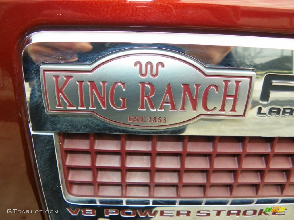 2008 Ford F250 Super Duty King Ranch Crew Cab 4x4 Marks and Logos Photo #58497379