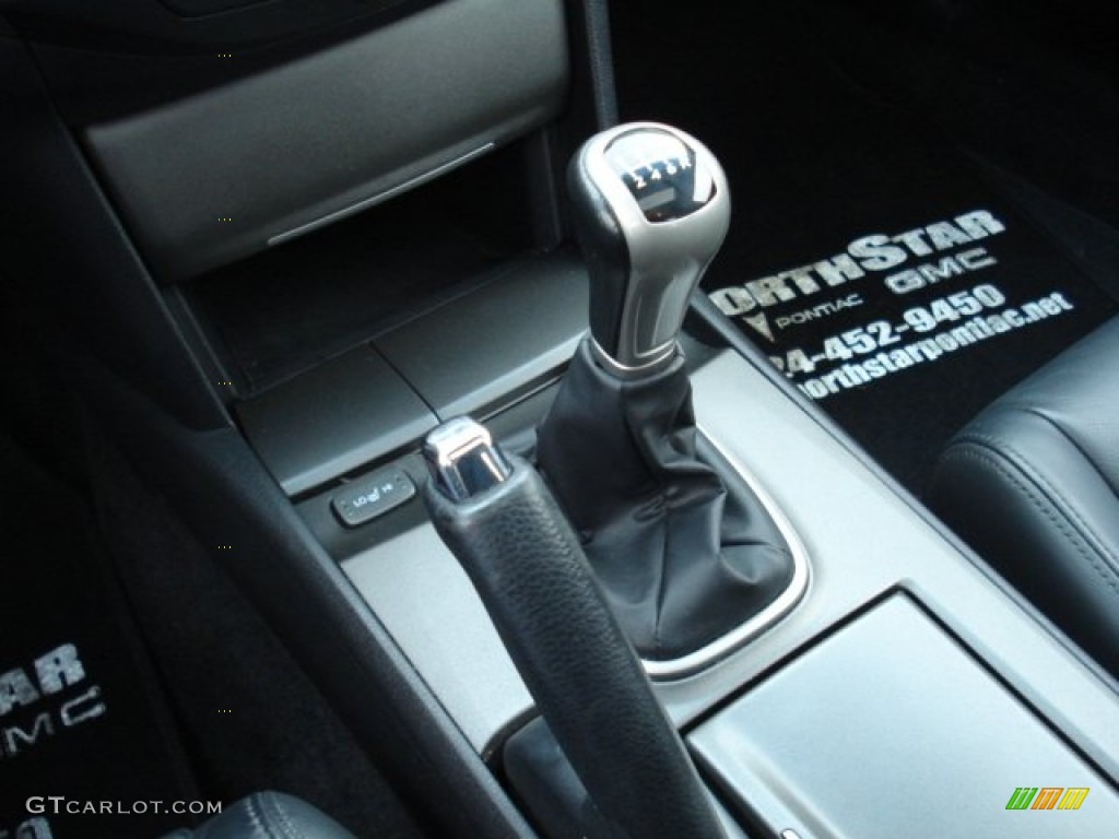 2009 Accord EX-L V6 Coupe - Crystal Black Pearl / Black photo #18