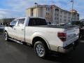 White Platinum Metallic Tri Coat - F150 Lariat SuperCrew 4x4 Photo No. 5