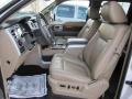 White Platinum Metallic Tri Coat - F150 Lariat SuperCrew 4x4 Photo No. 8