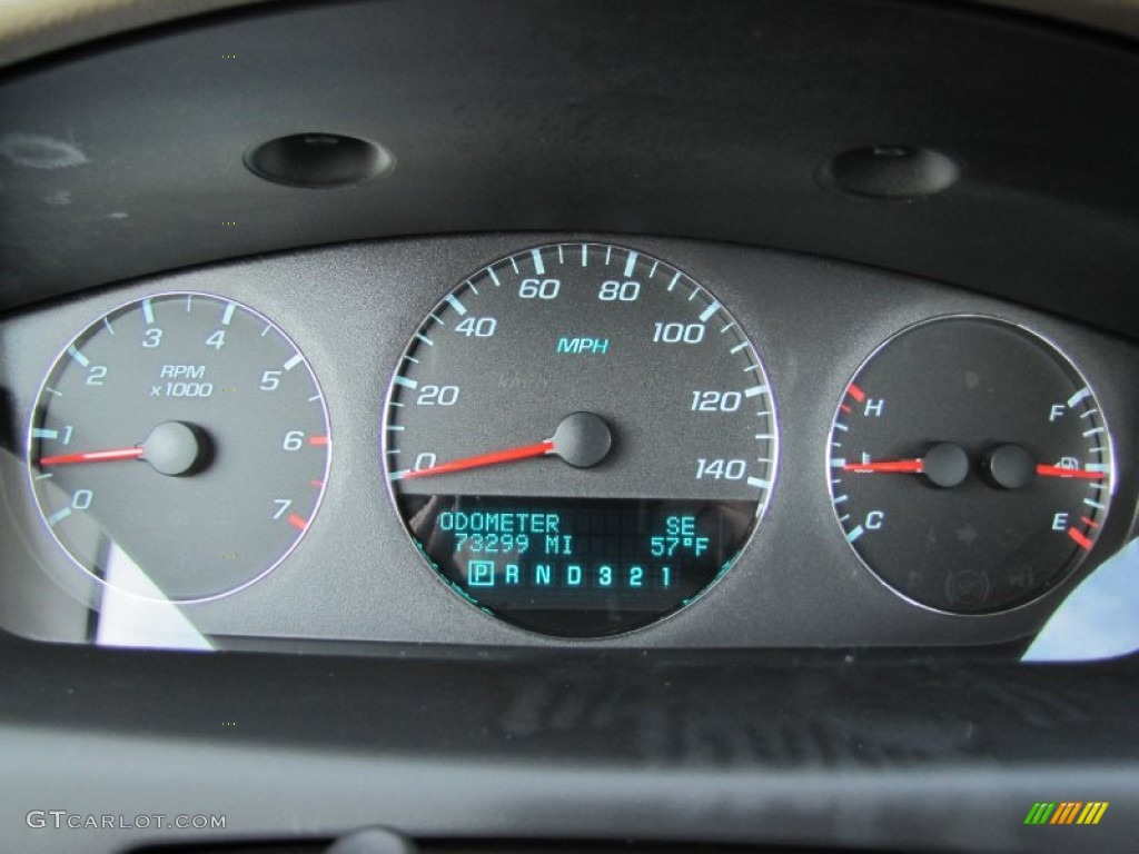 2008 Chevrolet Impala LT Gauges Photo #58498492