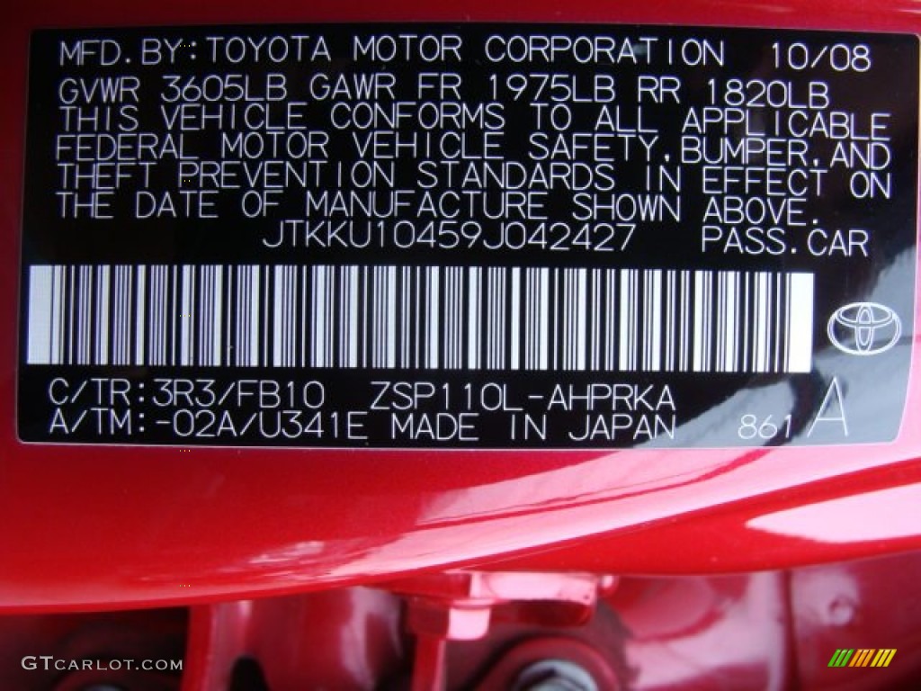 2009 Scion xD Standard xD Model 3R3 Photo #58498531
