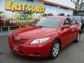 Barcelona Red Metallic - Camry LE Photo No. 3