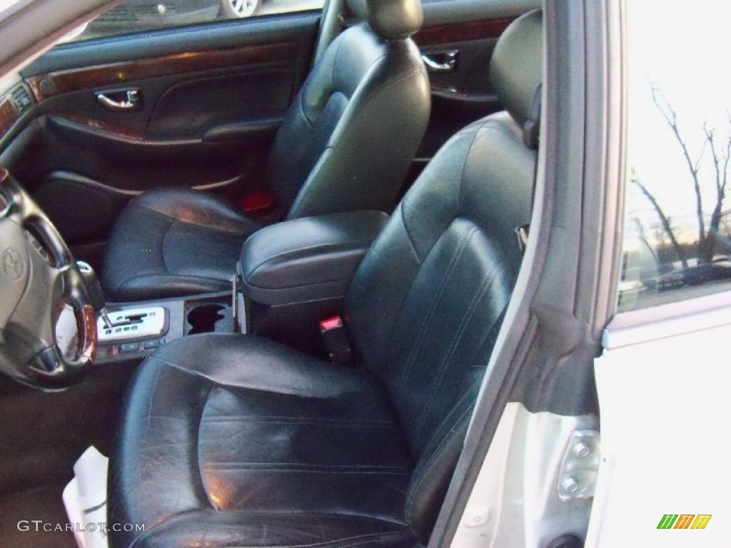 2003 XG350 L Sedan - Titanium / Black photo #10