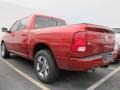 2009 Inferno Red Crystal Pearl Dodge Ram 1500 Sport Crew Cab  photo #2