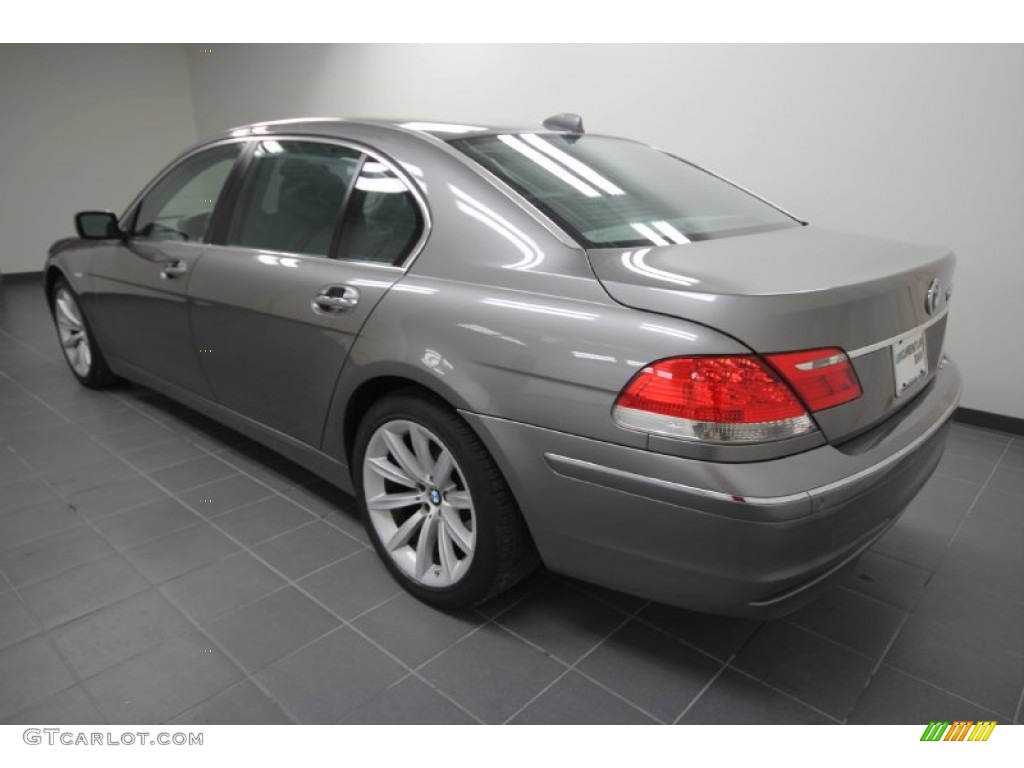 2007 7 Series 750Li Sedan - Sterling Grey Metallic / Flannel Grey photo #3