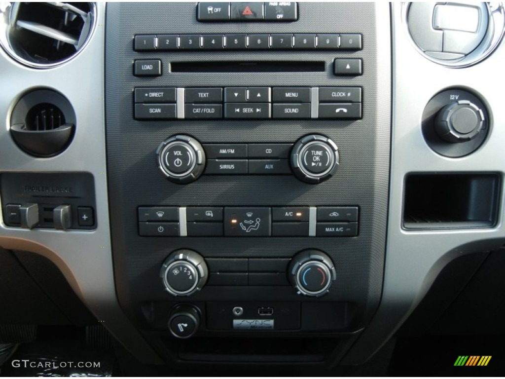 2012 Ford F150 XLT SuperCab Controls Photo #58503287