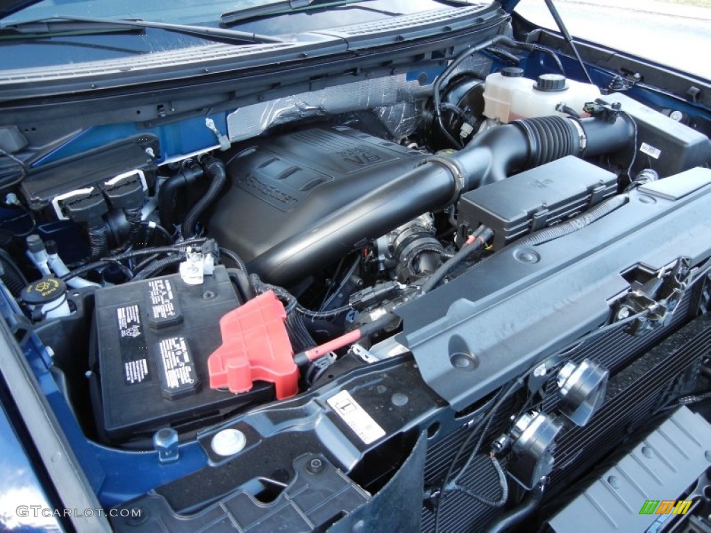 2012 Ford F150 XLT SuperCab 3.5 Liter EcoBoost DI Turbocharged DOHC 24-Valve Ti-VCT V6 Engine Photo #58503308
